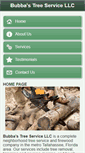 Mobile Screenshot of bubbastreeservice.net